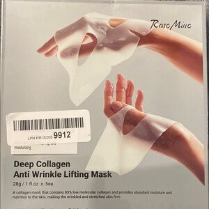 Deep Collagen Anti Wrinkle Lifting Mask - White